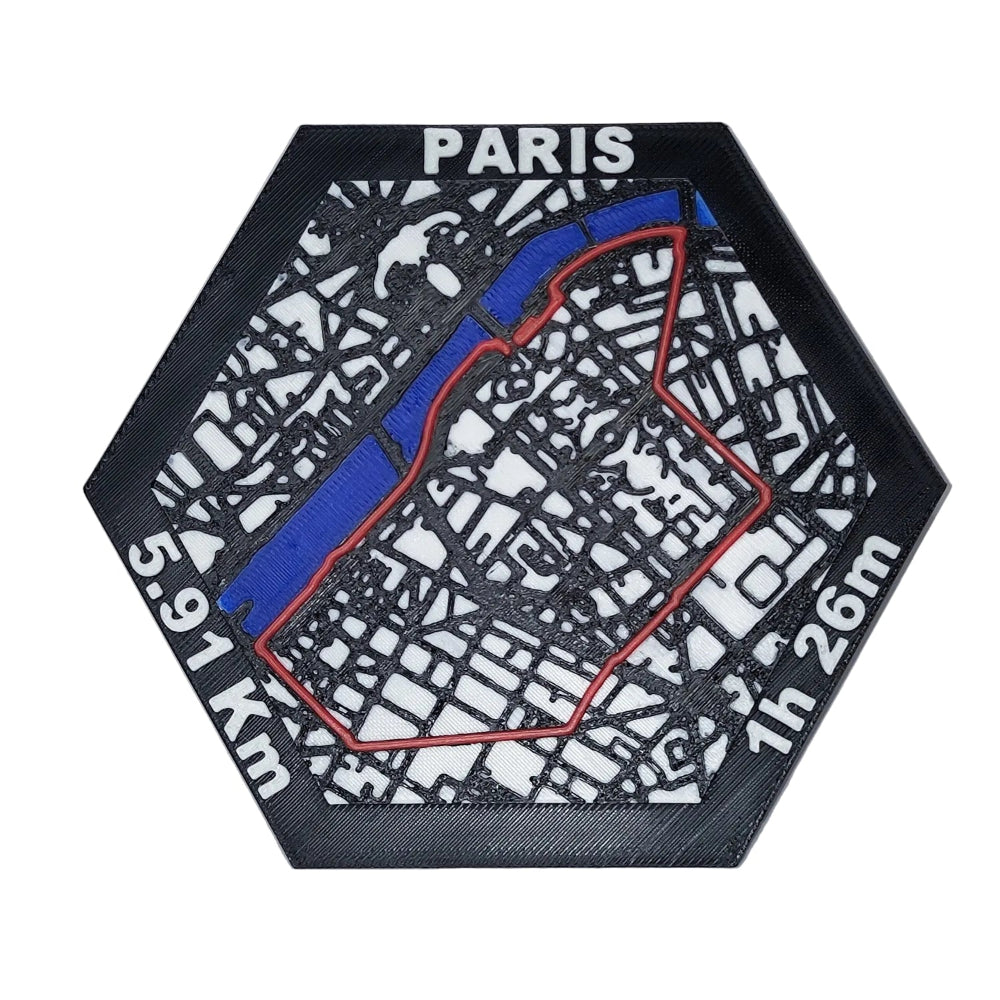 Custom 3d printed trail + free stand